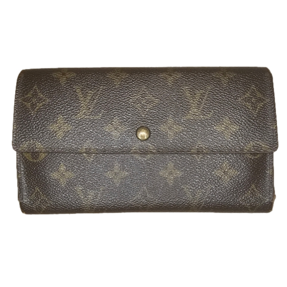 Louis Vuitton Monogram International Wallet Vintage 7.5" x 4.5"